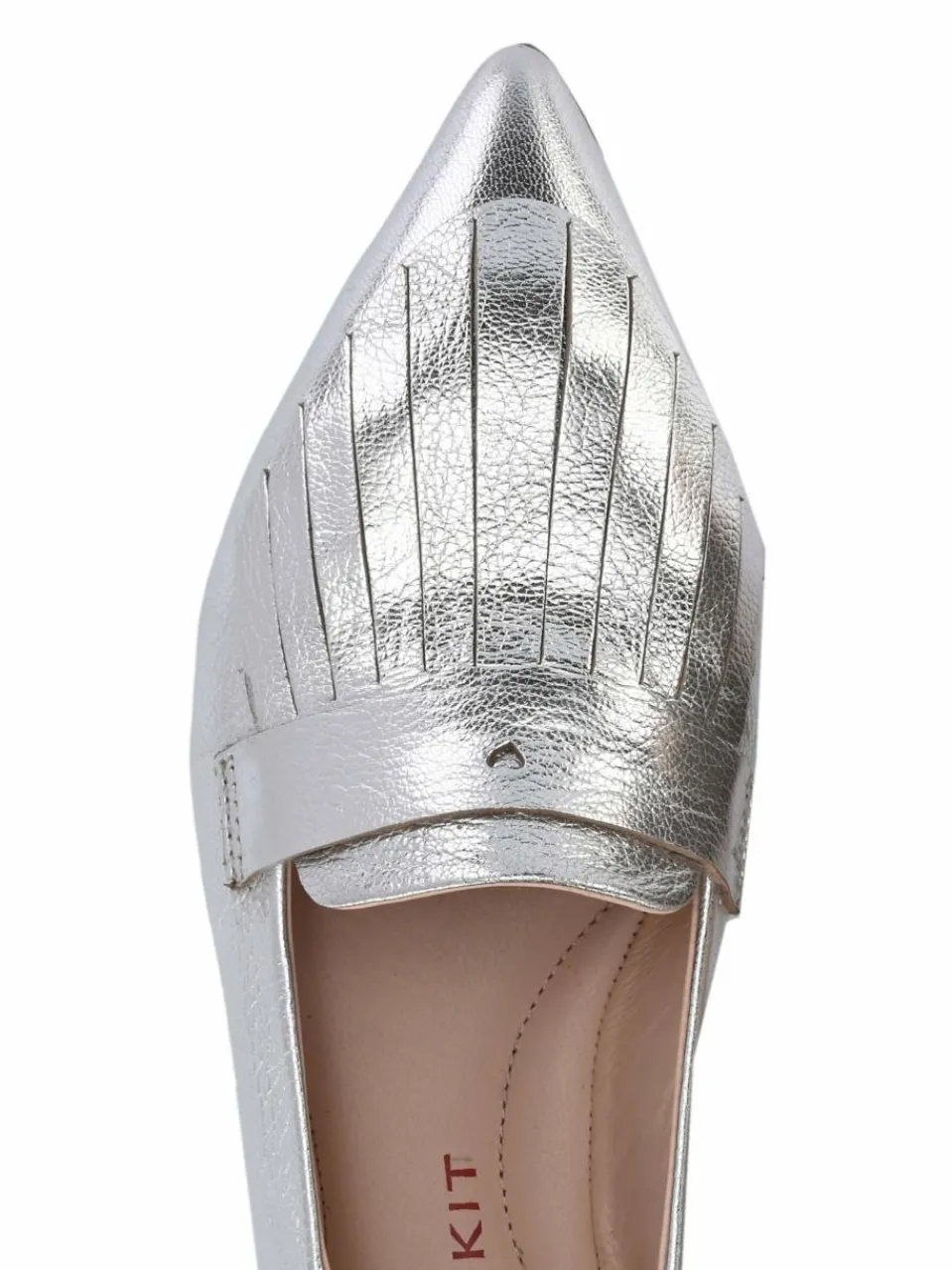 Crickit Ballerinas<Damen Ballerina - JANET silber uni