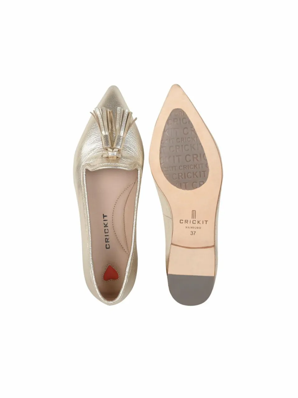 Crickit Ballerinas<Damen Ballerina - MARLA gold uni