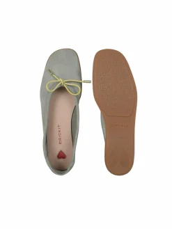 Crickit Ballerinas<Damen Ballerina - OMEGA grün uni