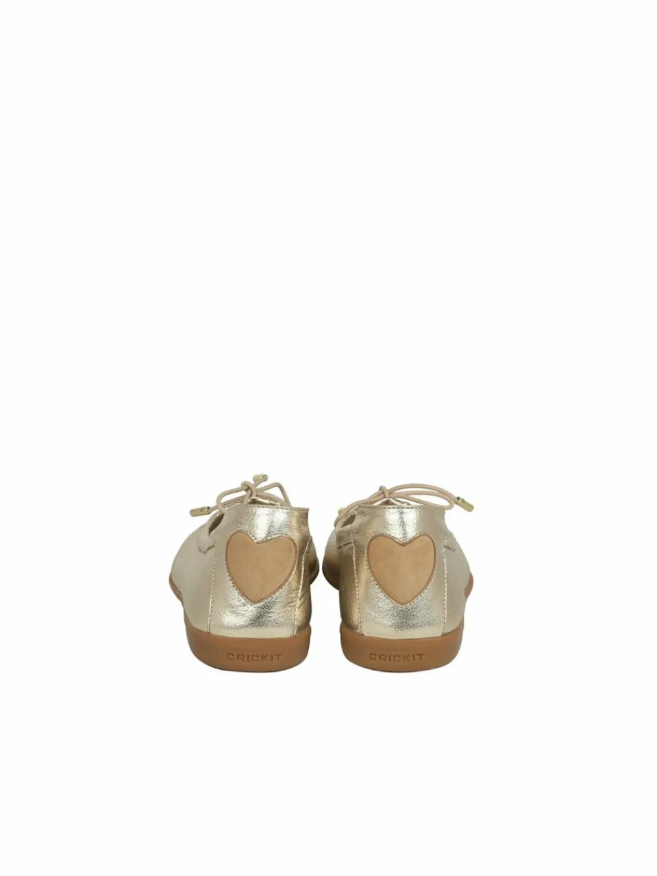 Crickit Ballerinas<Damen Ballerina - OMEGA gold bedruckt