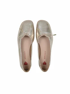 Crickit Ballerinas<Damen Ballerina - OMEGA gold bedruckt