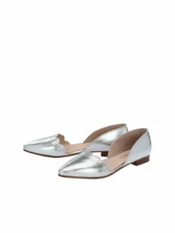Crickit Ballerinas<Damen Ballerina - STELLA silber uni