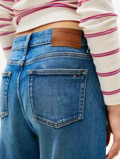 Tommy Jeans Jeans|Hosen<Damen Ballon-Jeans denim uni