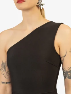 Kraimod Kleider<Damen Bandagekleid schwarz uni