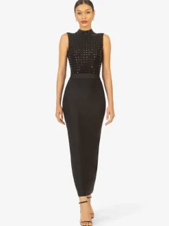 Kraimod Kleider<Damen Bandagekleid schwarz uni