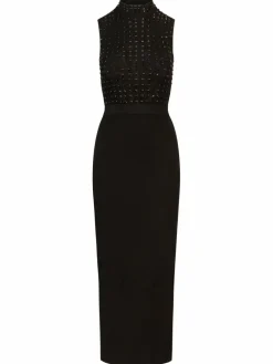 Kraimod Kleider<Damen Bandagekleid schwarz uni