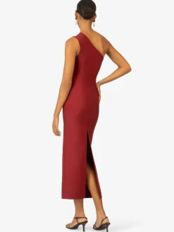 Kraimod Kleider<Damen Bandagekleid bordeaux uni