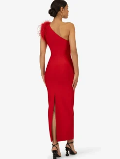 Kraimod Kleider<Damen Bandagekleid rot uni