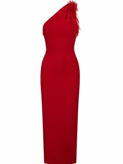 Kraimod Kleider<Damen Bandagekleid rot uni