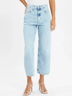 Calvin Klein Jeans Jeans<Damen Barrel Fit Jeans bleached uni