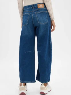 MAC Jeans|Hosen<Damen Barrel Fit Jeans - Dakota dark stone uni