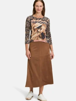 Betty Barclay Shirts & Tops<Damen Basic Shirt marine mehrfarbig gemustert