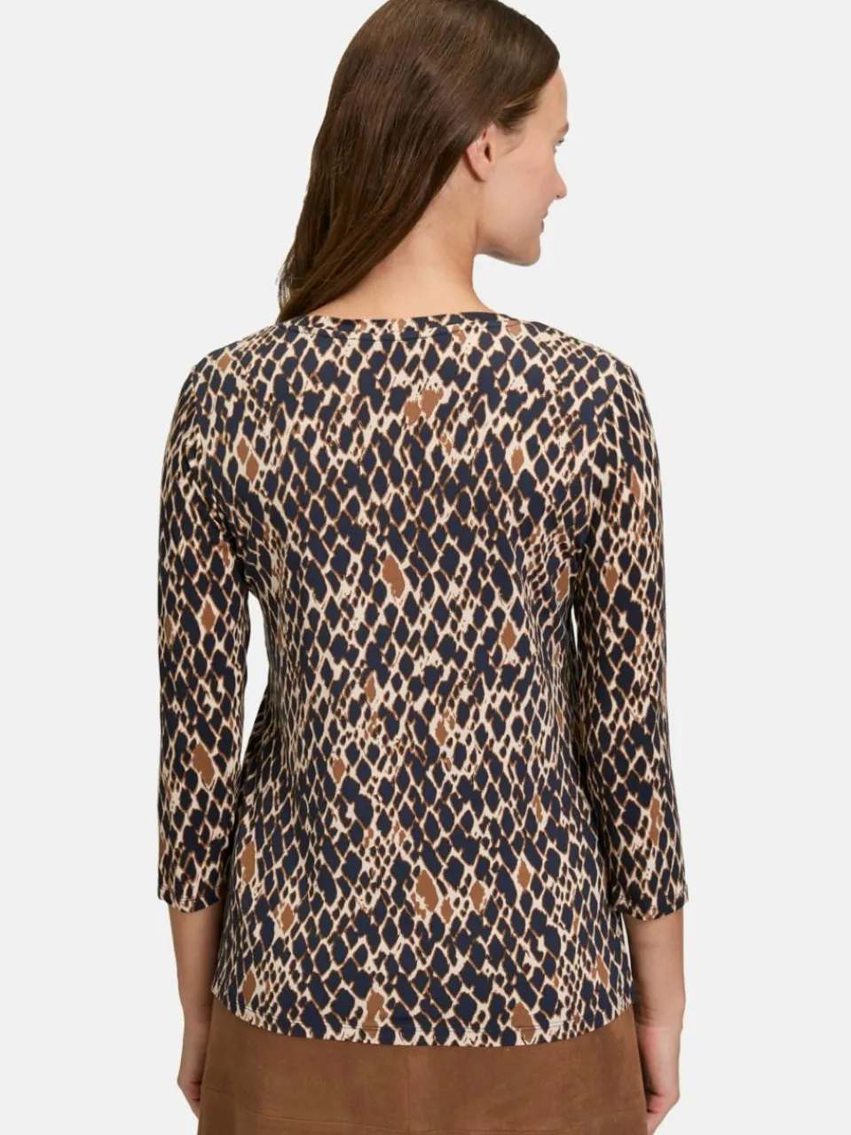 Betty Barclay Shirts & Tops<Damen Basic Shirt marine mehrfarbig gemustert