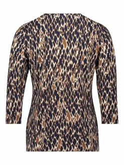 Betty Barclay Shirts & Tops<Damen Basic Shirt marine mehrfarbig gemustert