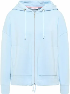 Frieda & Freddies Sweatshirts & Sweatjacken<Damen Übergangsjacke blau uni