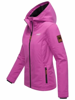 Marikoo Jacken & Westen<Damen Übergangsjacke - Brombeere lila uni