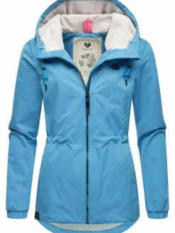 Ragwear Jacken & Westen<Damen Übergangsjacke - Dankka Tech blau uni
