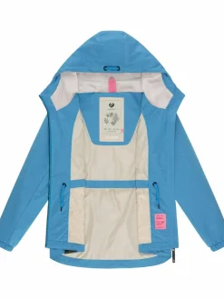 Ragwear Jacken & Westen<Damen Übergangsjacke - Dankka Tech blau uni