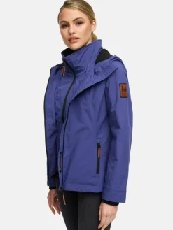 Marikoo Jacken & Westen<Damen Übergangsjacke - Erdbeere lila uni