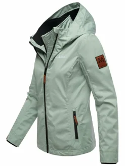 Marikoo Jacken & Westen<Damen Übergangsjacke - Erdbeere mint uni
