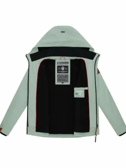 Marikoo Jacken & Westen<Damen Übergangsjacke - Erdbeere mint uni