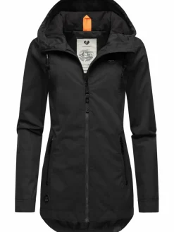 Ragwear Jacken & Westen<Damen Übergangsjacke - Zuzka schwarz uni
