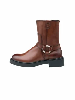 Lloyd Boots & Stiefeletten<Damen Bikerboots cognac uni