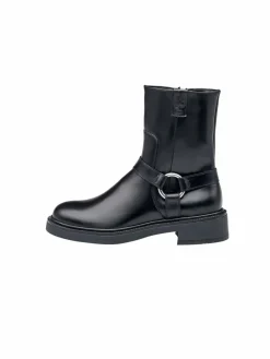 Lloyd Boots & Stiefeletten<Damen Bikerboots schwarz uni