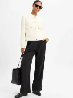 More & More Blazer<Damen Blazer ecru strukturiert