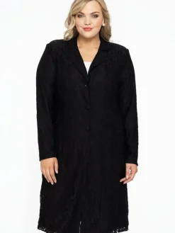 YOEK Blazer<Damen Blazer schwarz bedruckt