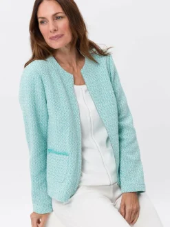 Frank Walder Blazer<Damen Blazer mehrfarbig uni