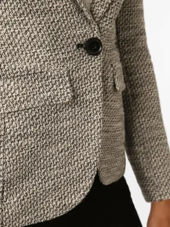 s.Oliver BLACK LABEL Blazer<Damen Blazer weiß schwarz meliert