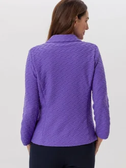 Frank Walder Blazer<Damen Blazer flieder lila uni