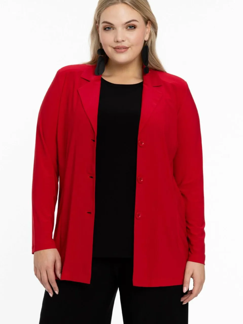 YOEK Blazer<Damen Blazer rot uni