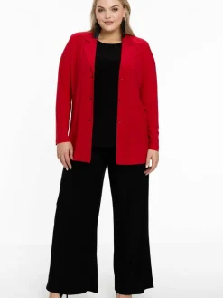 YOEK Blazer<Damen Blazer rot uni