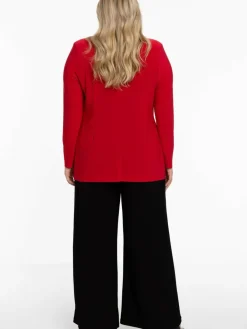 YOEK Blazer<Damen Blazer rot uni