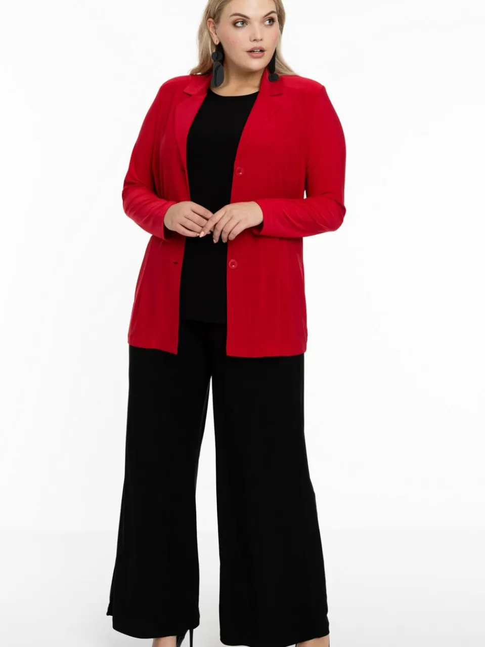 YOEK Blazer<Damen Blazer rot uni