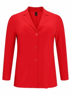 YOEK Blazer<Damen Blazer rot uni