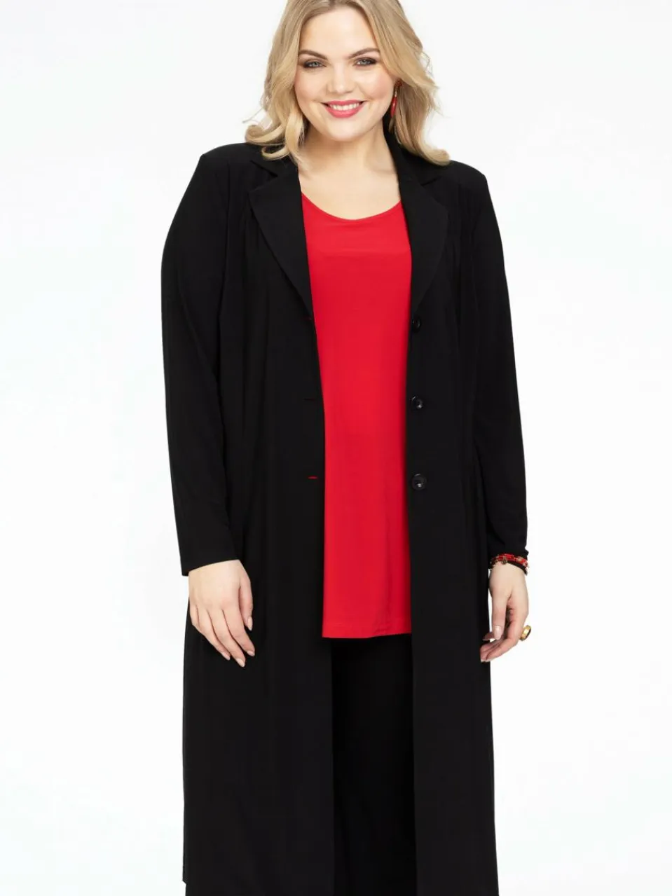YOEK Blazer<Damen Blazer schwarz uni