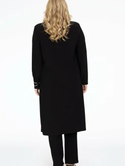 YOEK Blazer<Damen Blazer schwarz uni