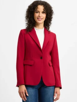 More & More Blazer<Damen Blazer rot uni
