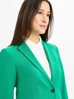 comma Blazer<Damen Blazer grün uni