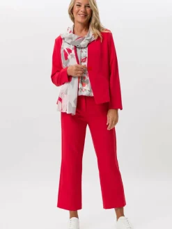 Frank Walder Blazer<Damen Blazer rot uni