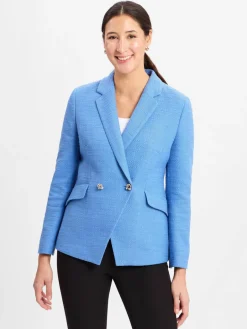 BOSS Blazer<Damen Blazer - Jatawa2 hellblau uni