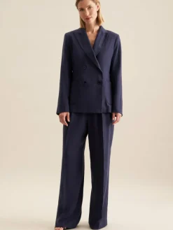 Seidensticker Blazer<Damen Blazer - Uni blau uni