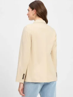 Damen Marie Lund Blazer>Damen Blazer mit Leinen-Anteil
