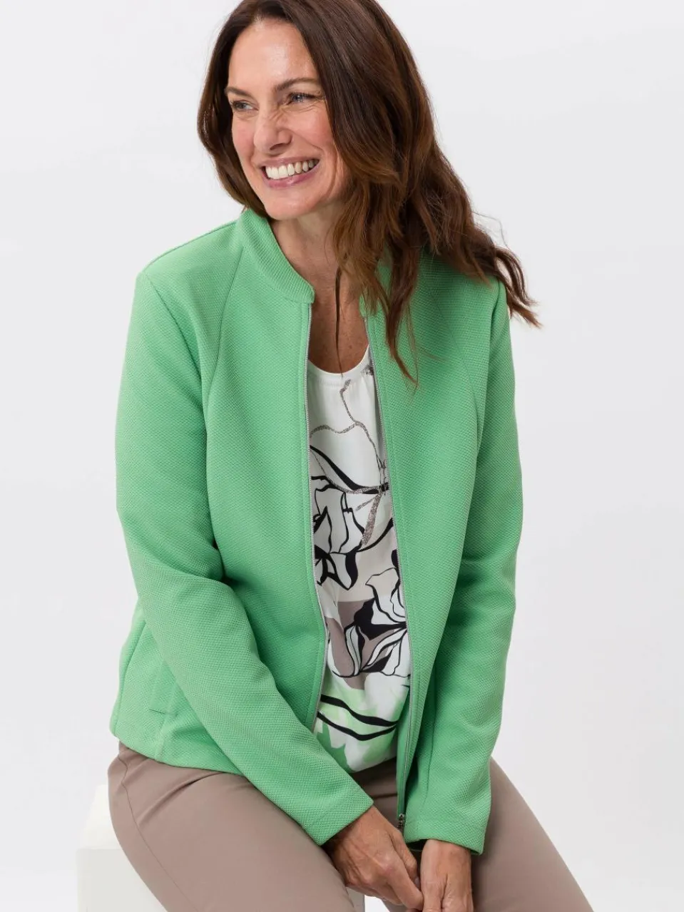 Damen Frank Walder Blazer>Damen Blazerjacke