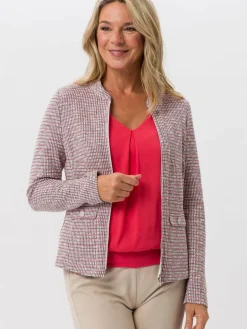 Frank Walder Blazer<Damen Blazerjacke mehrfarbig gemustert