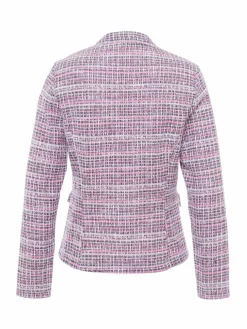 Frank Walder Sweatshirts & Sweatjacken<Damen Blazerjacke mehrfarbig gemustert