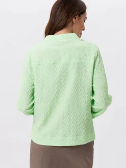 Frank Walder Blazer<Damen Blazerjacke grün uni